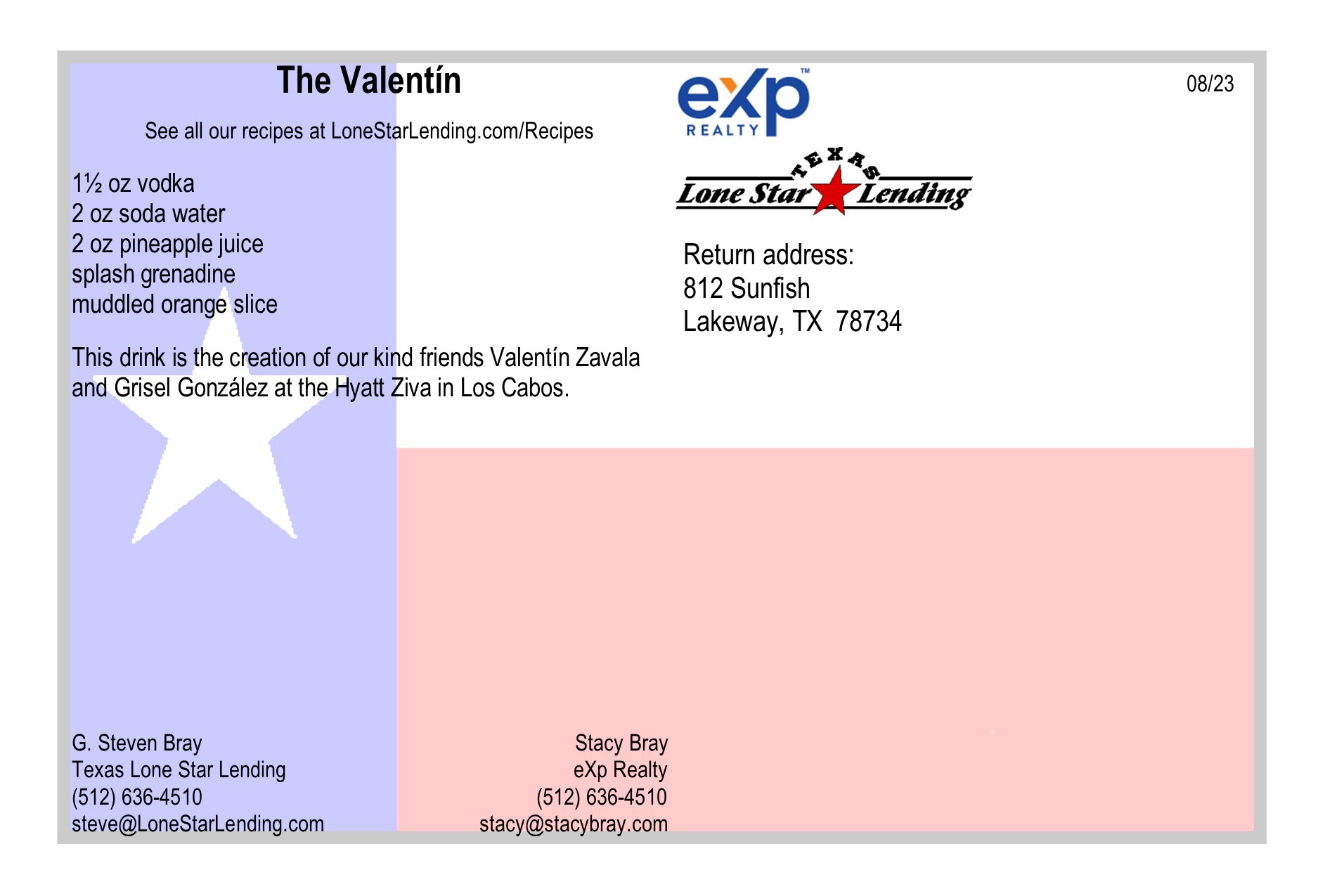 The Valentin recipe